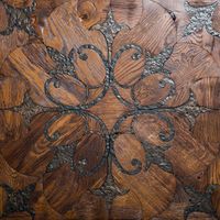 Модульный паркет Da Vinci с металлом 26-006-00502 — фото 1, Модульный паркет