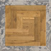 Модульный паркет Da Vinci с камнем 26-006-00384 — фото 1, Модульный паркет