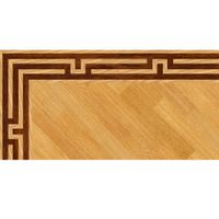 Художественный паркет Da Vinci паркетный бордюр 26-155 — фото 1, Художественный паркет