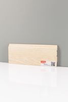 Плинтус напольный Cosca Decor Ясень Кристалл — фото 2, Напольные плинтусы