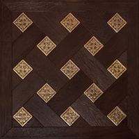 Модульный паркет Da Vinci с камнем 26-006-00430 — фото 1, Модульный паркет