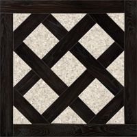 Модульный паркет Da Vinci с камнем 26-006-00395 — фото 1, Модульный паркет