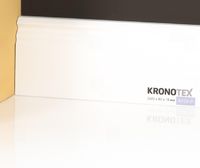 Плинтус напольный Kronotex KTEX P Белый — фото 3, Напольные плинтусы