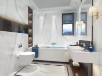 Товар: Керамогранит Sina Tile 60x120 Ramila White Sugar арт-9141 - фото 7 Керамогранит Sina Tile 60x120 Ramila White Sugar арт-9141 — фото 7, Керамогранит