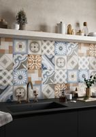 Керамогранит Ceramica Fioranese Cementine Retro Deco арт-CMR20DM — фото 5, Керамогранит