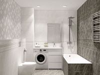 Настенная плитка Azori Hygge Grey Mix арт-508261101 — фото 15, Настенная плитка