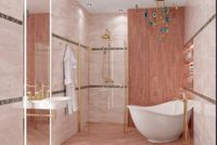 Панно ProGRES Оникс Цветы бежевый арт-DPR951 — фото 2, Панно