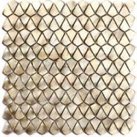 Мозаика Moreroom Stone Stamping Aluminum Gold арт-S117 — фото 1, Мозаика