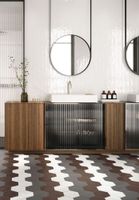 Настенная плитка Ribesalbes Geometry Hex Black Glossy арт-PT03136 — фото 5, Настенная плитка