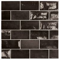 Настенная плитка Equipe Village Black 6.5 арт-25587 — фото 2, Настенная плитка