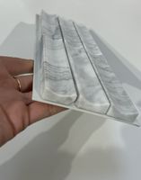 Мозаика Pixel mosaic Венеция Bianco Carrara, Concave арт-PIX 341 — фото 3, Мозаика