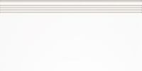 Ступень Grasaro Domino White LR арт-G-100/LR/ST01/294x600x10 — фото 1, Ступени и клинкер