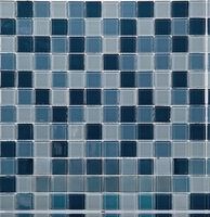 Мозаика NSmosaic Crystall SG-8074 арт-SG-8074 стекло (25*25*4) 318*318 — фото 1, Мозаика