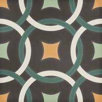 Керамогранит DNA Tiles Sync Chain Green арт-125637 — фото 1, Керамогранит