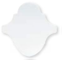 Настенная плитка Adex Renaissance Arabesco Liso Blanco Z арт-ADNE8109 — фото 2, Настенная плитка