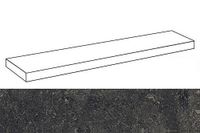 Угловая ступень Italon Room (Рум) Black Левая Stone Cerato арт-620070001238 — фото 1, Ступени и клинкер