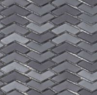 Мозаика Мозаика Herringbone Dark Grey Grey Nat арт-JB1041RZ-LH123 — фото 1, Мозаика