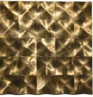 Мозаика Moreroom Stone Stamping Aluminum Gold Dark арт-S139 — фото 1, Мозаика