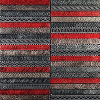 Мозаика Skalini Golden line Серо Красная арт-GLN-6 — фото 1, Мозаика