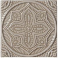 Декор Adex Studio Relieve Mandala Planet Silver Sands арт-ADST4094 — фото 1, Декор
