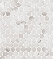 Мозаика Fap Ceramiche Roma Diamond Statuario Round Gres Mos арт-fNJE — фото 1, Мозаика