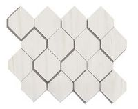 Мозаика Atlas Concorde Italy Marvel Stone Bianco Dol. Esagono 3D арт-AS36 — фото 4, Мозаика