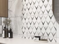 Настенная плитка Cersanit Marmo Белый арт-A16796 — фото 11, Настенная плитка