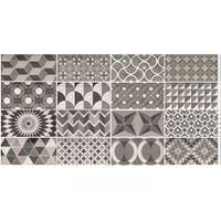 Декор Equipe Metro Patchwork B&W (Микс из 16-ти) арт-21396 — фото 2, Декор