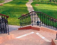 Напольная плитка Casalgrande Padana Ardesia Rosso Gradone Rusticato арт-9706806 — фото 5, Напольная плитка