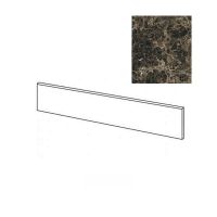 Плинтус Rex Ceramiche (Florim) Les Bijoux de Rex Marron Imperial Glossy Battiscopa арт-767583 — фото 1, Плинтус