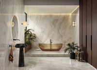 Керамогранит Ava (La Fabbrica) Onice Iride Cobalto Lapp Rett арт-173045 — фото 4, Керамогранит