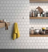 Настенная плитка Vitra Miniworx Черный Глянцевый арт-K945305 — фото 9, Настенная плитка