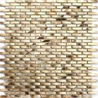 Мозаика Moreroom Stone Stamping Aluminum Gold арт-S087 — фото 1, Мозаика