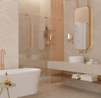 Декор Creto Piastra Ivory W M/STR R Glossy арт-MDR20W29310C — фото 2, Декор