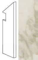 Плинтус Atlas Concorde Italy Marvel Edge Royal Calacatta Battiscopa Sag.DX арт-AFBX — фото 1, Плинтус