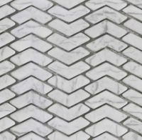 Мозаика Мозаика Herringbone White Light Grey Nat арт-JS1041RZ-KL — фото 1, Мозаика