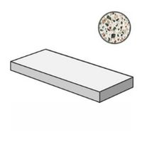 Угловая ступень ABK Blend Dots Angolare Dx Multiwhite Ret арт-0006986 — фото 1, Ступени и клинкер