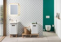 Настенная плитка Vitra Miniworx Черный Глянцевый арт-K945305 — фото 2, Настенная плитка