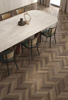 Керамогранит Flaviker PI.SA Four Seasons Chevron Chocolate арт-0012463 — фото 1, Керамогранит