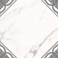 Керамогранит Cersanit Greta Белый узор арт-16064 — фото 2, Керамогранит