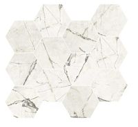 Мозаика Caesar Anima Ever Magnificent White Luc Ret арт-AFFI — фото 1, Мозаика