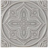 Декор Adex Studio Relieve Mandala Planet Graystone арт-ADST4073 — фото 1, Декор