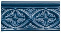 Декор Adex Modernista Relieve Bizantino CC Azul Oscuro арт-ADMO4001 — фото 1, Декор