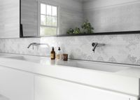 Настенная плитка Cersanit Grey Shades Белый арт-GSL051 — фото 4, Настенная плитка