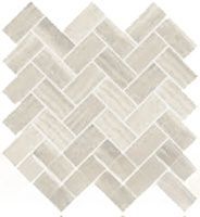 Керамогранит Vitra Travertini Шеврон Кремовый арт-K945653R — фото 1, Керамогранит