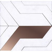 Мозаика L`antic colonial (Porcelanosa Grupo) Focus White Copper арт-L241717291 — фото 1, Мозаика