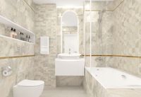 Настенная плитка Laparet Arno Бежевый арт-18-05-11-3610 — фото 2, Настенная плитка