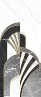 Декор Gracia Ceramica Noir Белый 01 арт-010300000224 — фото 1, Декор