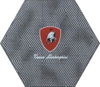 Декор Tonino Lamborghini Indy Decoro Logo Tl Esagono Lato 20 арт-TL20ID80 — фото 1, Декор