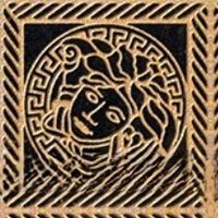 Декор Versace Marble Tozzetto Medusa Nero Sab арт-240303 — фото 1, Декор